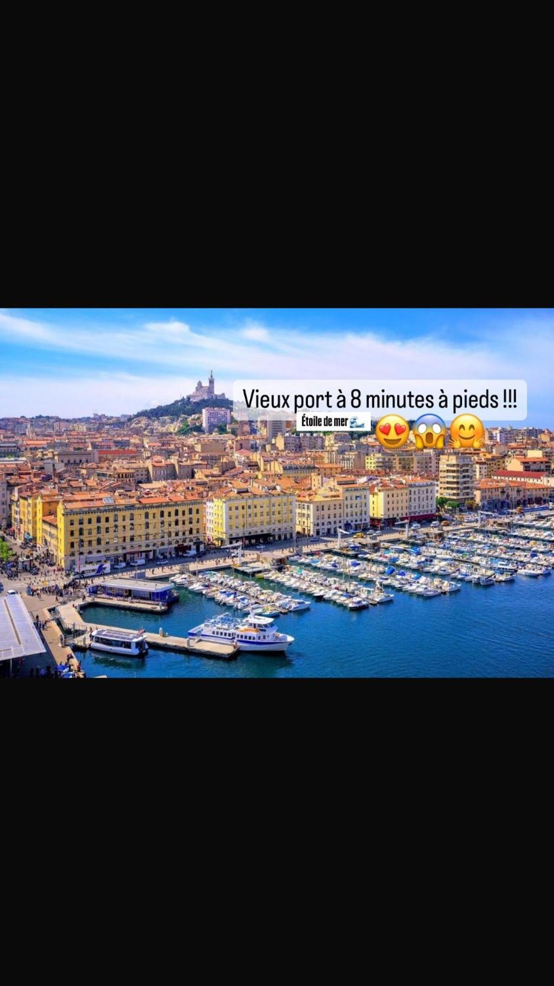 Etoile De Mer Magnifique Studio Deco Plage Et Sable Fin, Votre Sejour A Marseille Commence Ici, Centre-Ville Kültér fotó