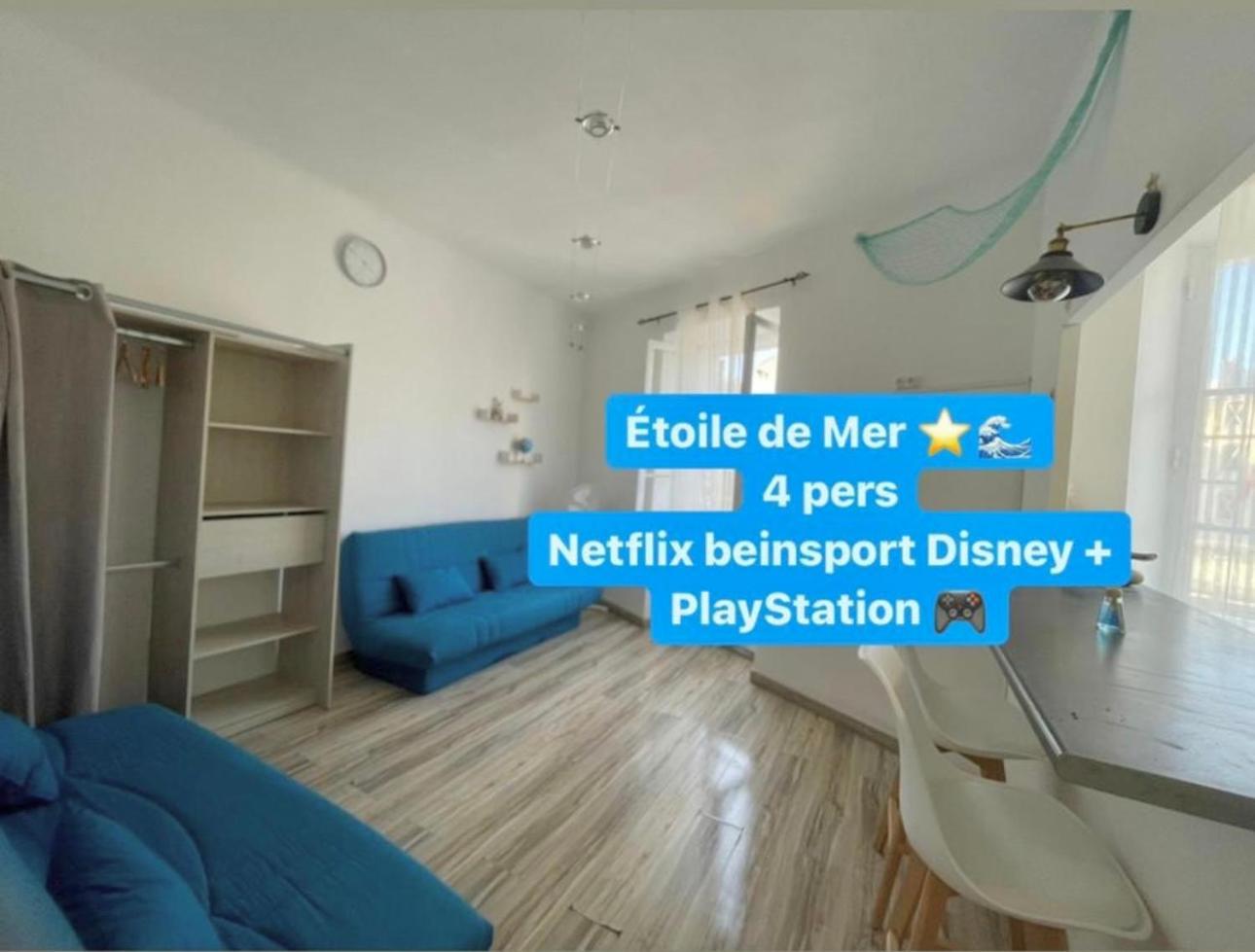 Etoile De Mer Magnifique Studio Deco Plage Et Sable Fin, Votre Sejour A Marseille Commence Ici, Centre-Ville Kültér fotó